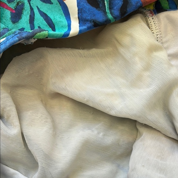 Lauren Ralph Lauren Tropical Halter One-Piece Swimsuit - Picture 5 of 7